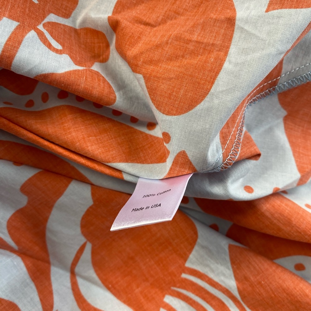 La Ligne Amy Dress, Periwinkle/Tangerine - Sz M NEW, never worn, nwot✨ - Picture 8 of 9